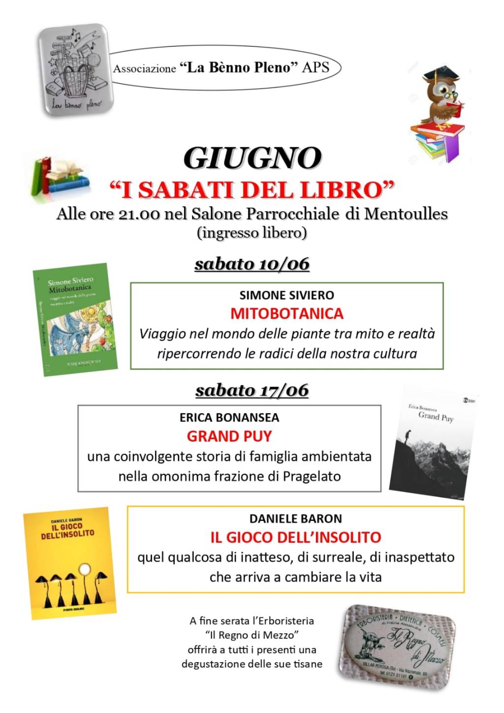 Presentazione 17 giugno&nbsp;Mentoulles